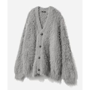 カーディガン ロングシャギーカーディガン(HARE) メンズ レディース