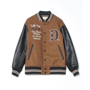 「The DUFFER of ST.GEORGE」 スタジャン MEDIUM ブラウン メンズ