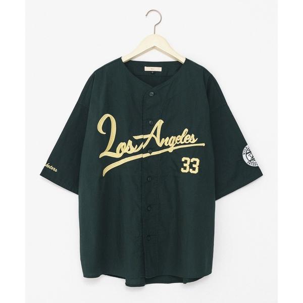 「Revo.」 半袖シャツ M グリーン メンズ