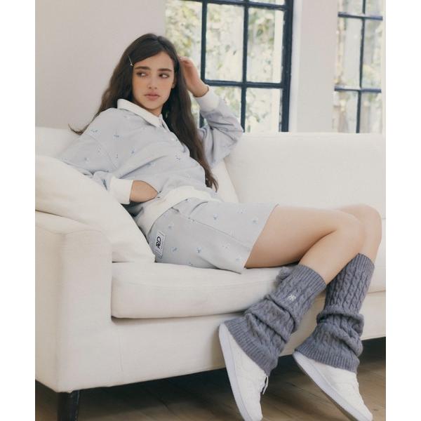 スカート 「RIENDA GOLF」フラワースウエットタイトスカート 秋服 冬服