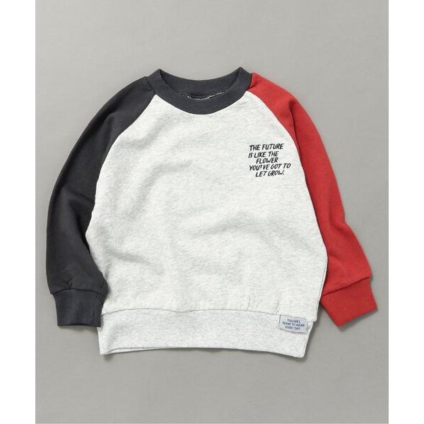 トレーナー  「WEB限定/ジュニア対応」ラグランワンポイントトレーナー キッズ 子供服 男の子 女...