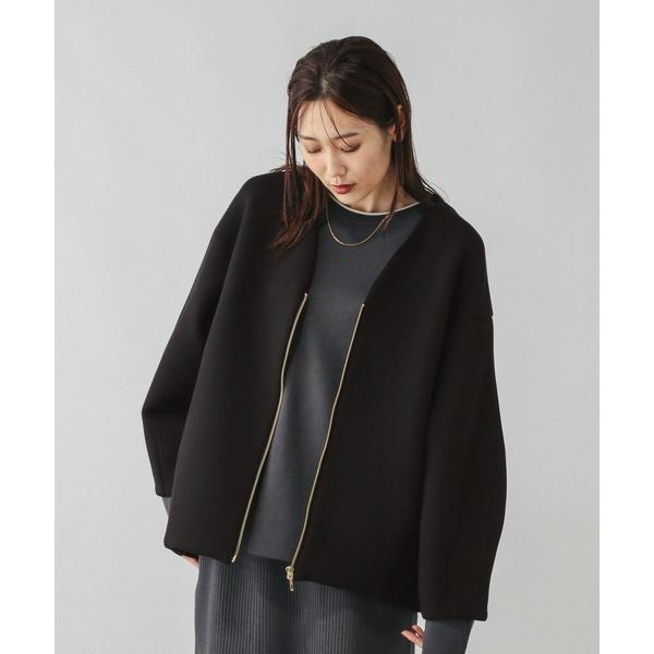 ブルゾン アウター ダンボールノーカラージャケット/579497 レディース