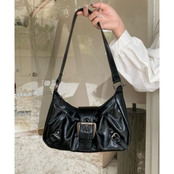 ショルダーバッグ バッグ バックルデザインショルダーバッグ レディース