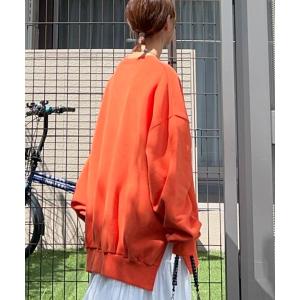 トレーナー スウェット 「 notch. by KR 」裏起毛ビッグスウェット レディース