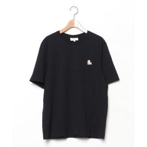 「Maison Kitsune」 半袖Tシャツ M ブラック メンズ