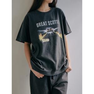 「CHAROL」 半袖Tシャツ FREE ブラック レディース