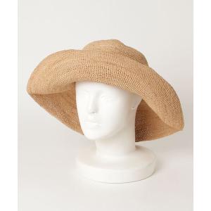 「Helen Kaminski」 ストローハット - ブラウン レディース