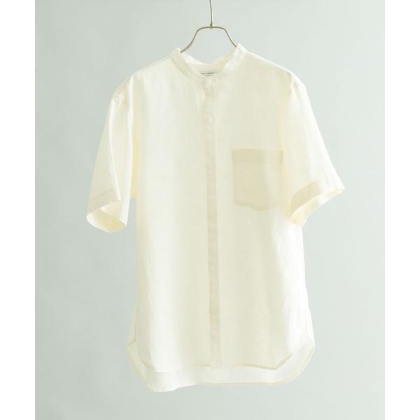 「URBAN RESEARCH」 半袖シャツ MEDIUM オフホワイト メンズ