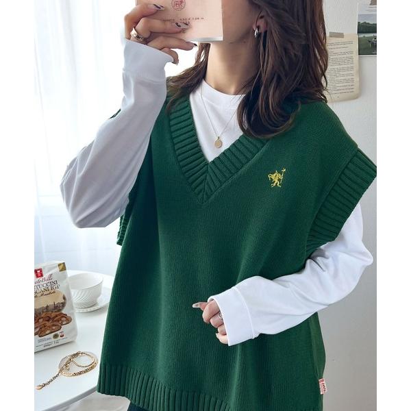 「Java」 ノースリーブトップス X-LARGE グリーン レディース