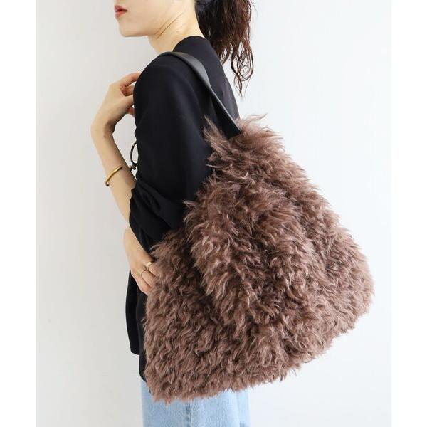トートバッグ ビッグエコファーバッグ レディース