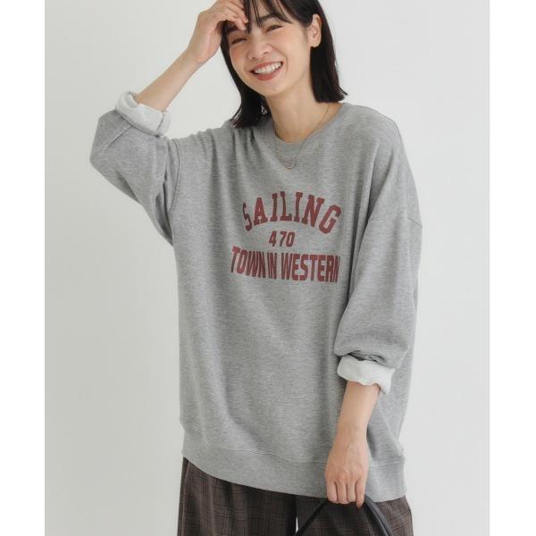 トレーナー スウェット 「HONEYSUCKLE ROSE」ロゴスウェットプルオーバー (リラックス...