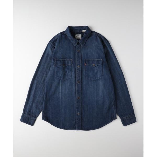 シャツ 「Levi&apos;s」クラシックウェスタンシャツ (デニムシャツ/インディゴカラー/洗練カジュアル...