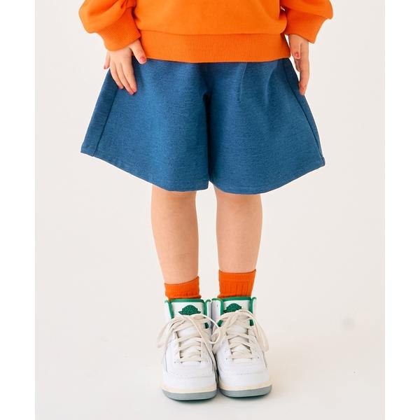 パンツ カットデニムキュロット キッズ 子供服 女の子