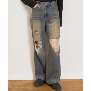 ダメージデニムワイドパンツ キッズの買取情報