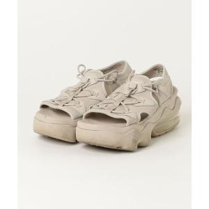 「NIKE」 フラットサンダル 24cm ベージュ レディース