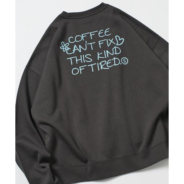 トレーナー スウェット 限定展開 ビッグシルエット バックプリント クルーネックスウェット / EV...