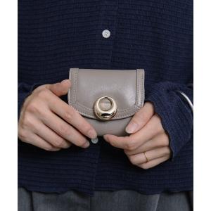 財布 「BEAURE/ビュレ」メタル ボタン ウォレット レディース メンズ