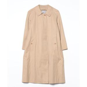 「BURBERRY」 ステンカラーコート - ベージュ レディース