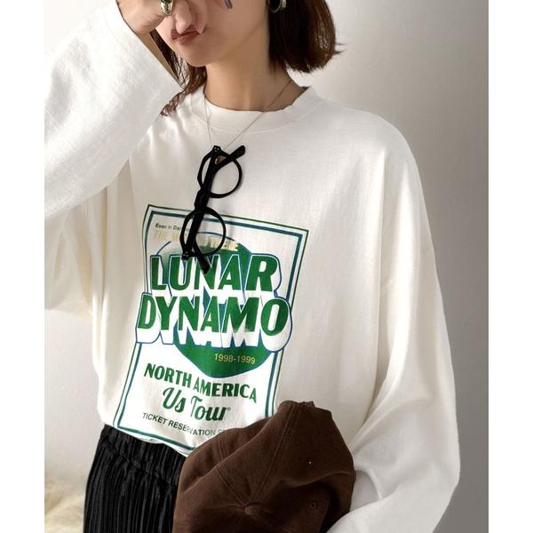 「Java」 半袖Tシャツ MEDIUM ベージュ レディース