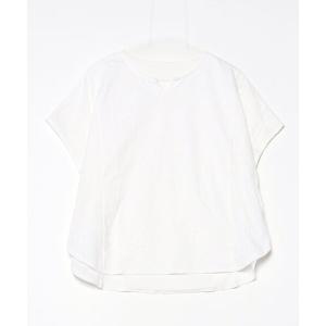 「studio CLIP」 半袖ブラウス FREE ホワイト レディース