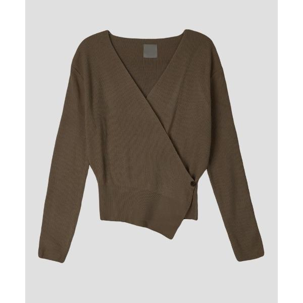 ニット セーター YUGA_YGMC Cache-coeur knit top レディース