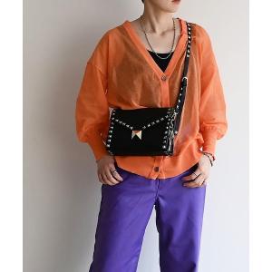 ショルダーバッグ バッグ EM:cheek チーク studs shoulder/スタッズ ショルダー レディース メンズ