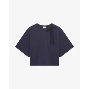 tシャツ ショルダー ボウ Tシャツ / S0679 レディース
