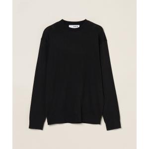 セーター ニット コットンカシミヤ クルーネック メンズ