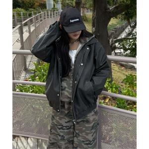 TRANSITION】フリースボンディングトラックジャケット スタンドカラー