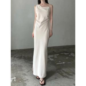 ドレス asymmetry drape cami dress｜ZOZOTOWN Yahoo!店