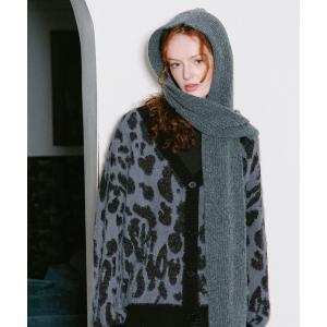 マフラー ストール 「UNISEX」ALAND／メランジフードマフラー レディース メンズ