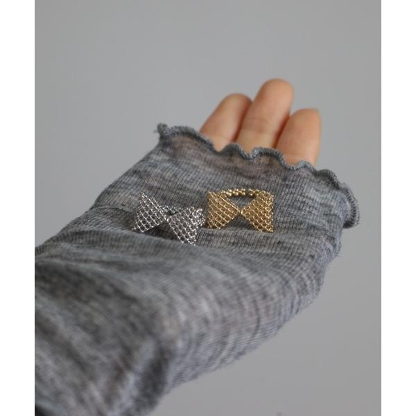 指輪 リング 3D ribbon ビーズ リング　( フリーサイズ ) レディース メンズ