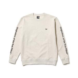 トレーナー スウェット NEW ERA/ニューエラ 裏毛 スウェット クルーネック トレーナー 14682654/14682655 メンズ レディース