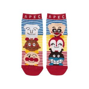 靴下 ニコニコレギュラーソックスしょくぱんまんカレーパンマン大人 レディース