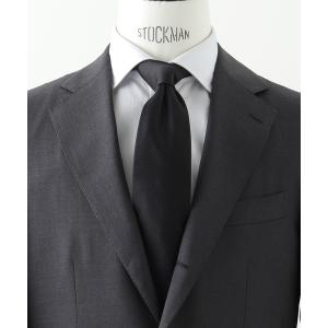 Ermenegildo Zegna エルメネジルドゼニア シルク100% ソリッドタイ