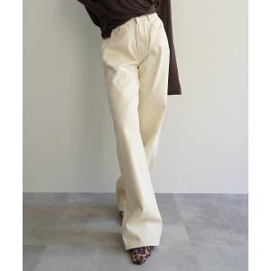 パンツ コットンワイドパンツ レディース