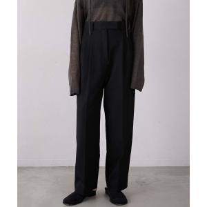 スラックス パンツ 「LA PEAU DE GEM」heavy slacks/ヘビースラックス レディース