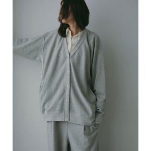 カーディガン Champion REVERSE WEAVE V/N スウェットカーデ レディース