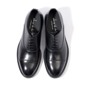 ビジネスシューズ オーバルオックスフォードシューズ whoop-de-doo/フープディドゥ メンズ