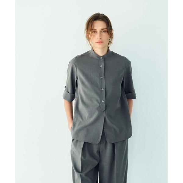 「N.O.R.C」 半袖ブラウス フリー チャコール レディース