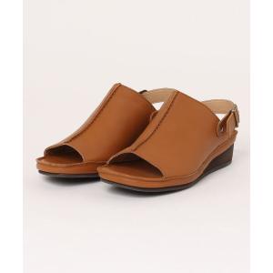 「Piedi Nudi」 ヒールサンダル M キャメル レディース