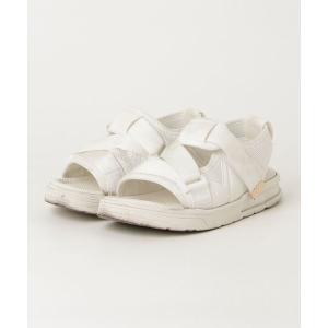 「GLOBAL WORK」 フラットサンダル SMALL ホワイト レディース