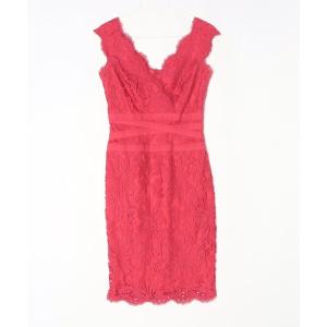 「Tadashi Shoji  」 ノースリーブワンピース 0 ピンク レディース