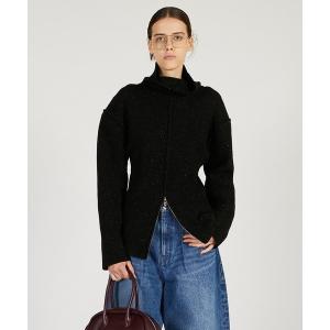タートルネック ニット セーター ヘヴィタートルニットチュニック / Heavy Turtleneck Knit Tunic レディース