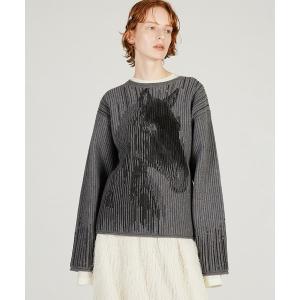 ニット セーター ホースジャガードニット / H...の商品画像