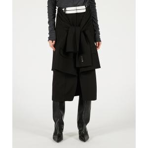 スカート レイヤードミディスカート / Layered Midi Skirt