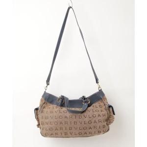 「BVLGARI」 2WAYバッグ - ベージュ レディース