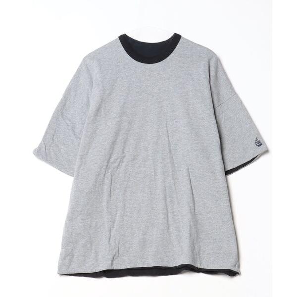 「NAUTICA」 半袖Tシャツ LARGE ブラック メンズ