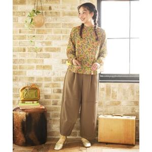 Jocomomola（ホコモモラ） パンツ Calle de Bordadores フラワー