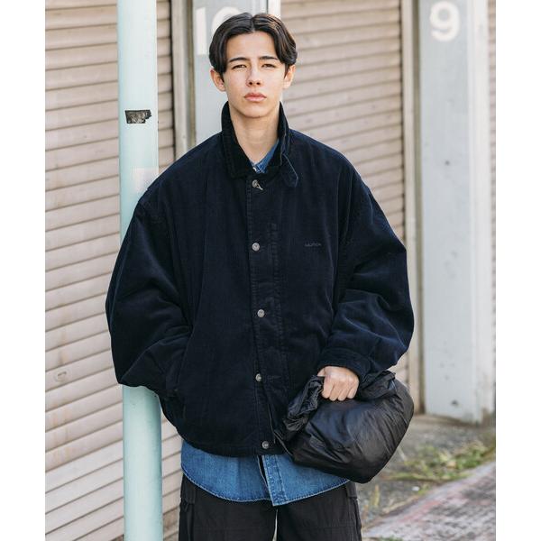 ブルゾン アウター NAUTICA/ノーティカ 中綿 ストーンバイオ加工 コーデュロイブルゾン ショ...